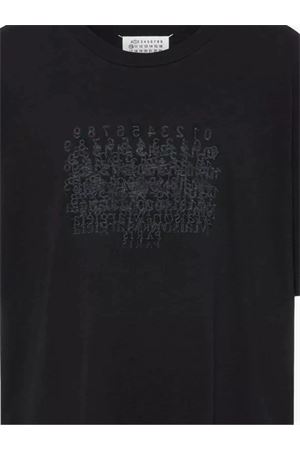 Black cotton T-shirt MAISON MARGIELA | S50GC0730M20164861